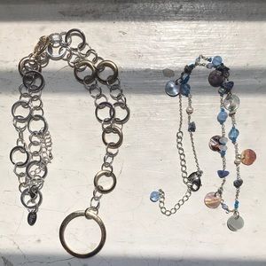 2- Lia Sophia necklaces